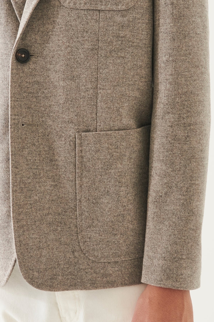 Two-button wool blazer