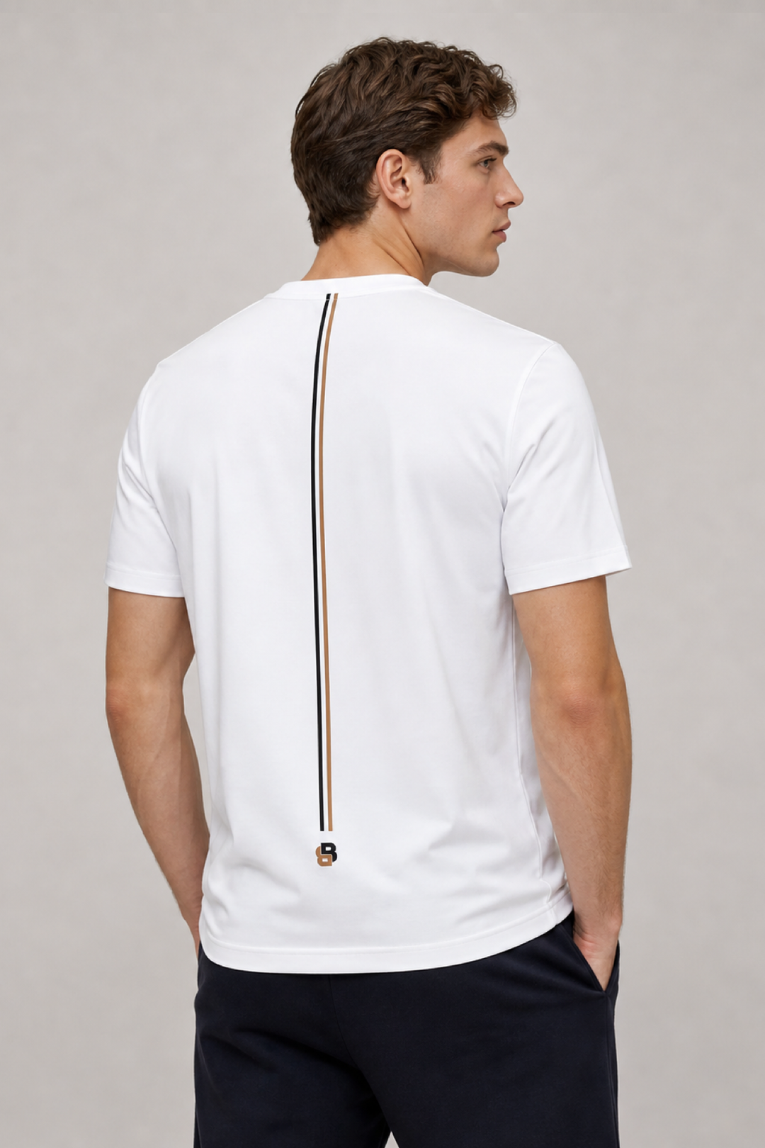 T-shirt Boss Green à logo discret