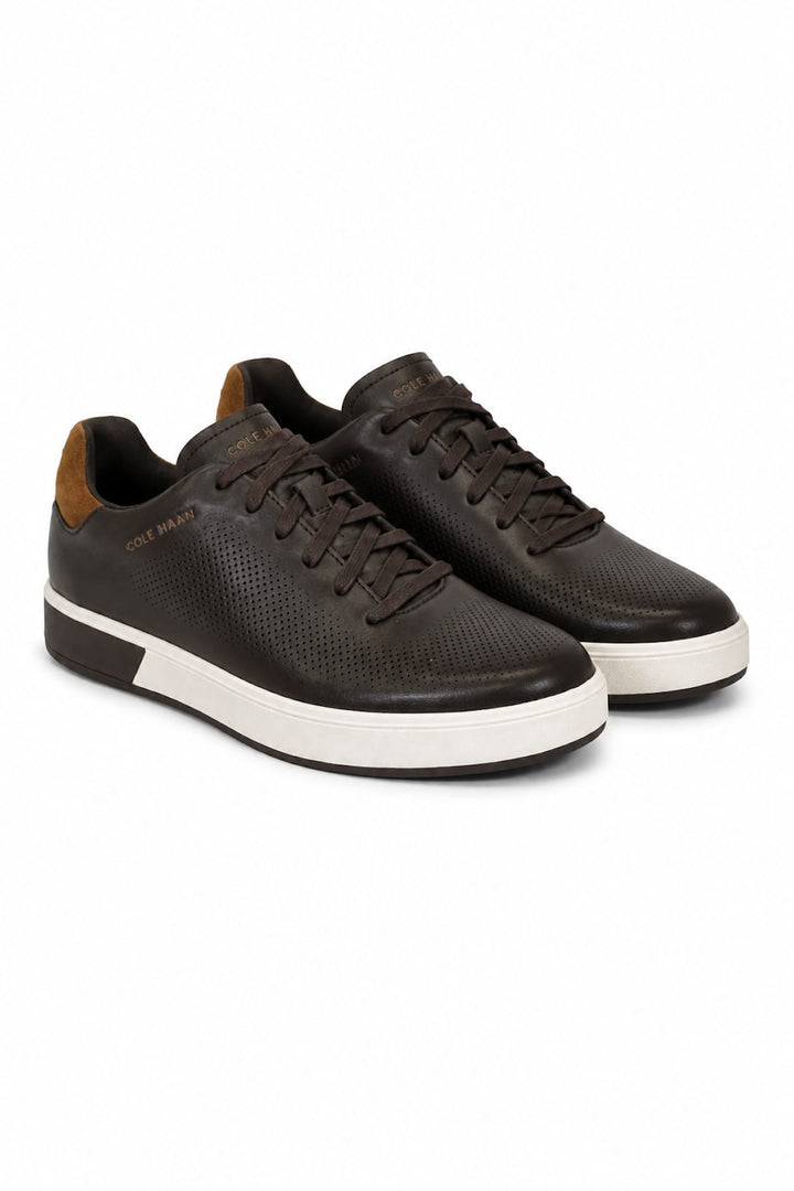 Sneakers en cuir perforé pour homme Cole Haan