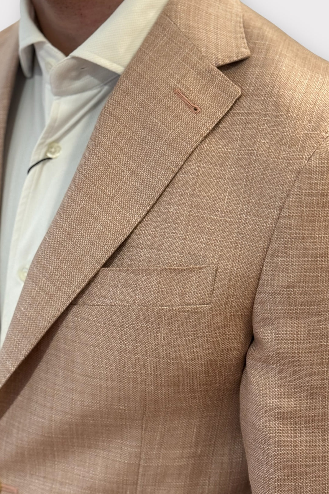 Linen and wool jacket