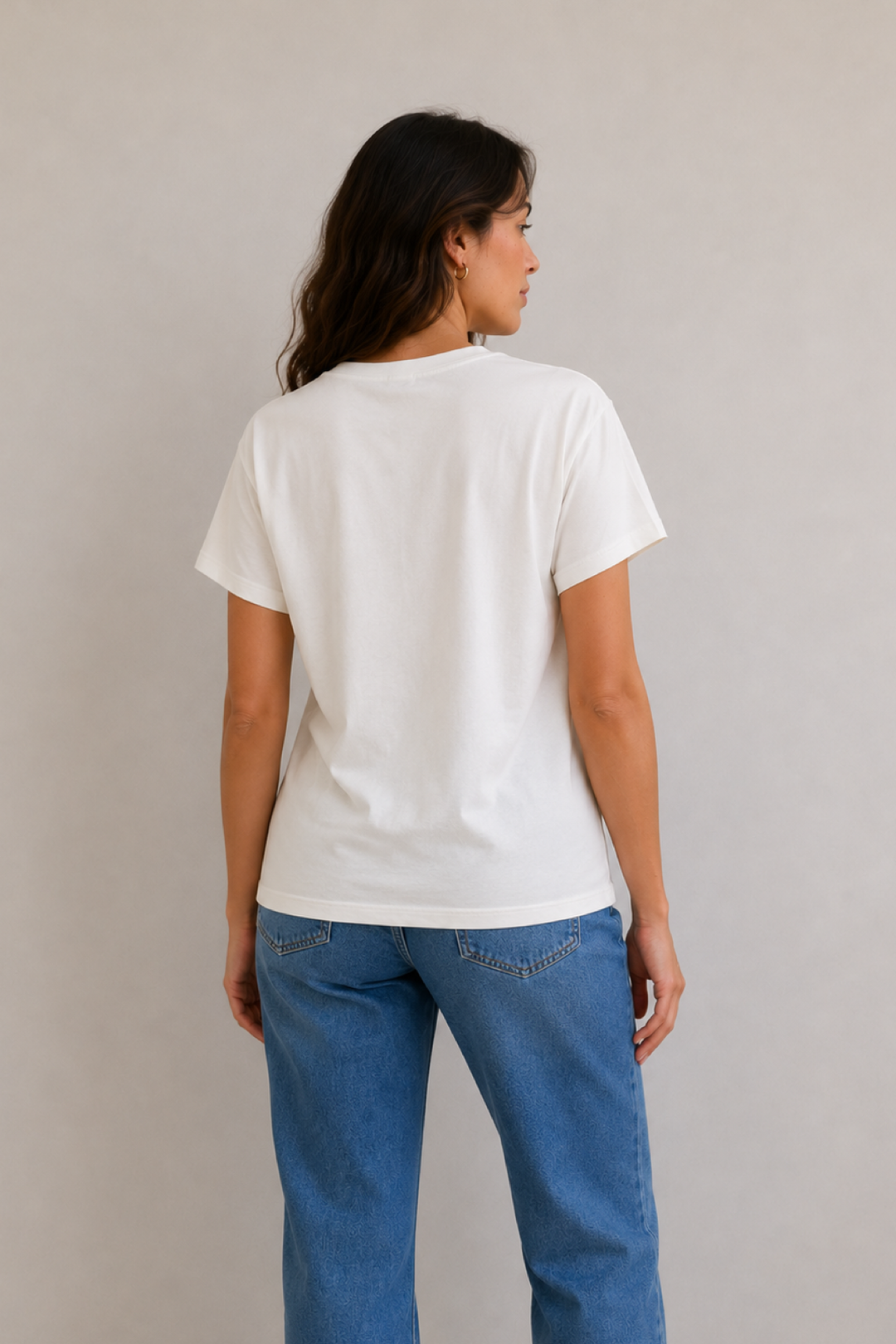 Artistic print T-shirt