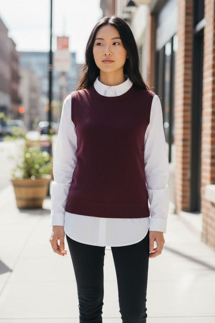 Débardeur en tricot