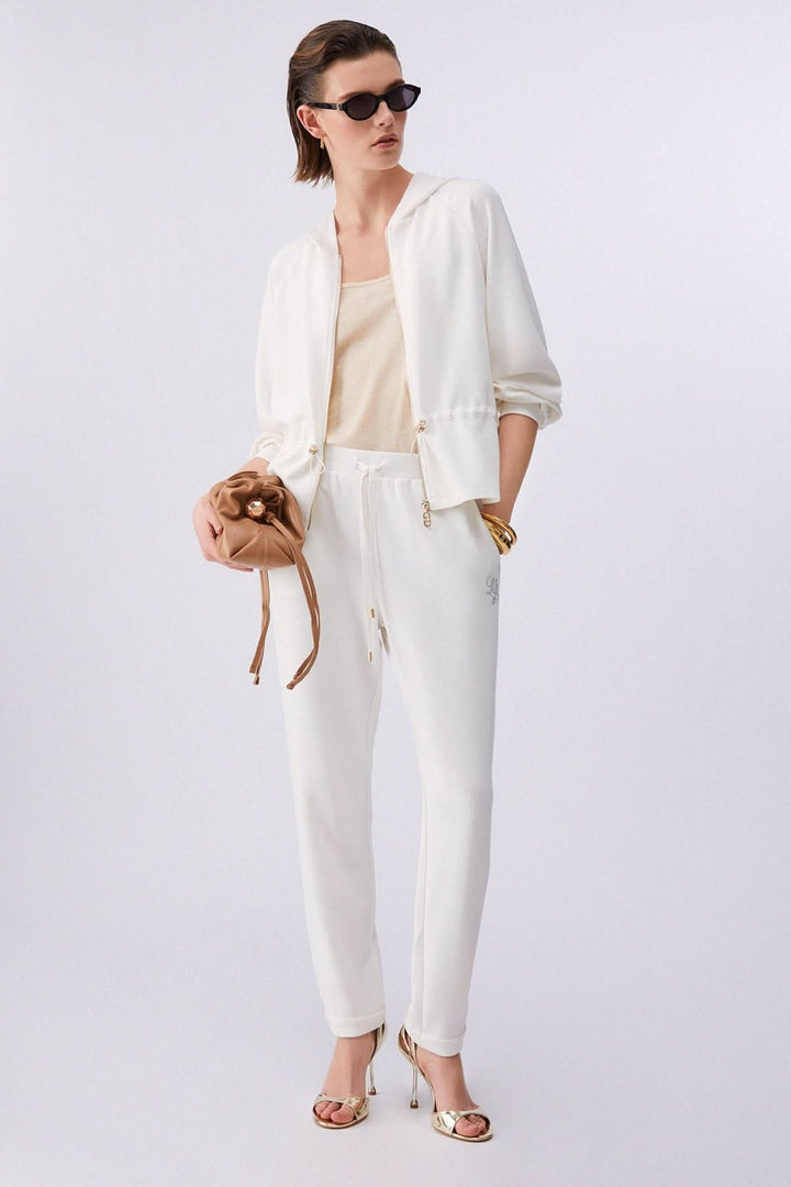 Veste légère à capuchon avec cordon ajustable