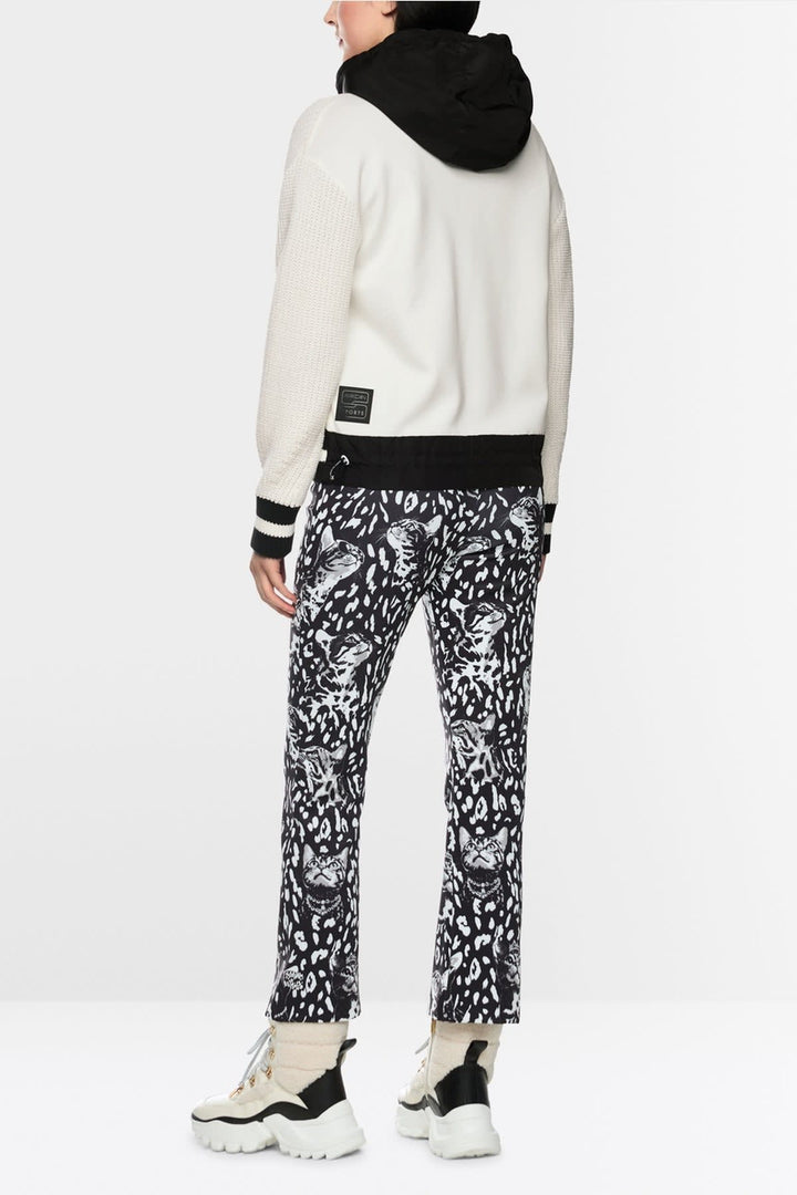 Sweat à capuche contrasté pour femme Marc Cain