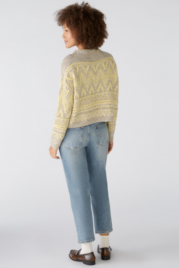 Cotton blend knit