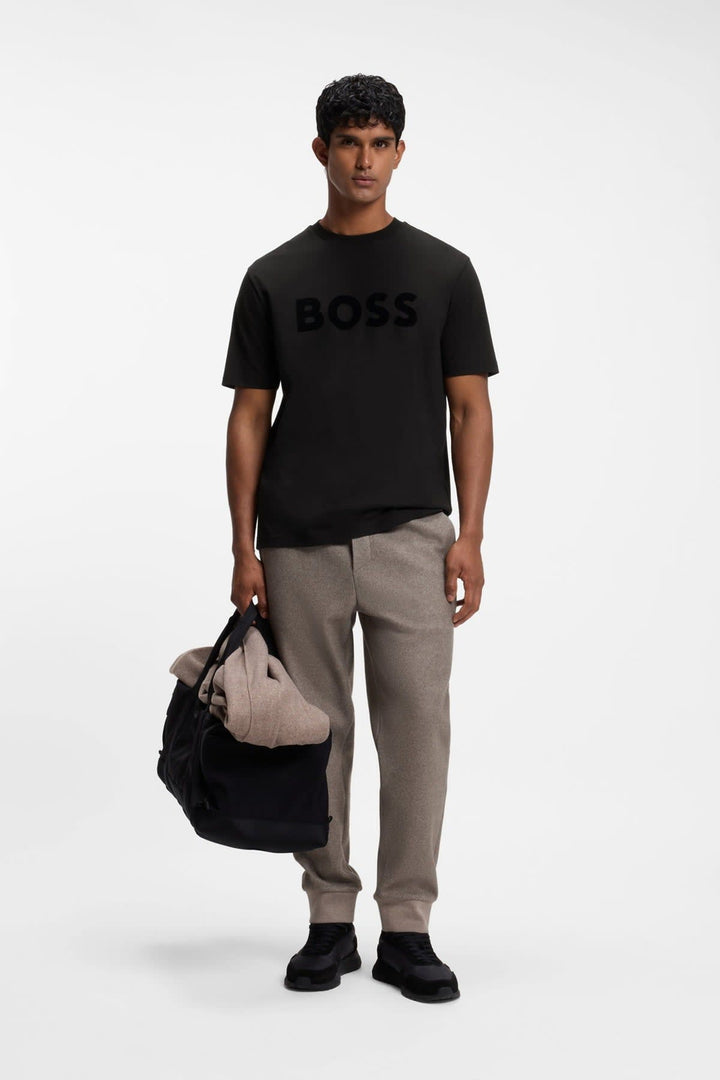 T-shirt à logo contrastant pour homme Hugo Boss