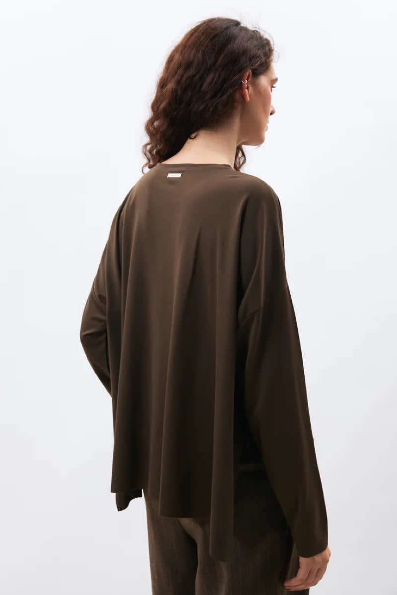 T-shirt Kanshi ample à manches longues pour femme Humility