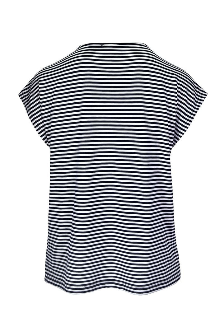 T-shirt rayé à détails scintillants pour femme kennys
