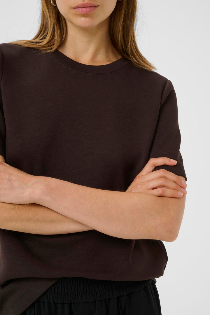 T-shirt Vincent à col rond vue de face pour femme Inwear