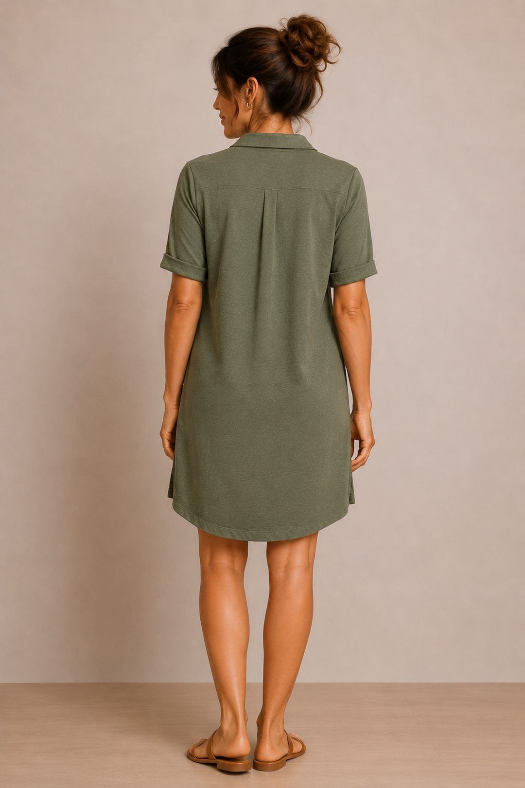 Robe chemise décontractée