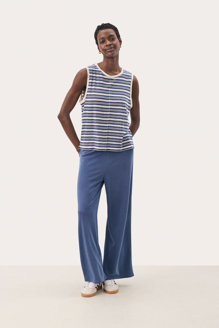 Rena striped top