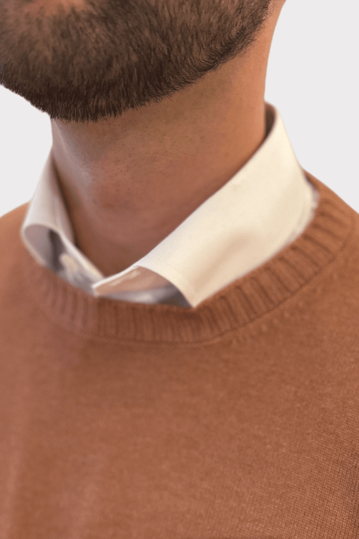 Wool and cashmere sweater