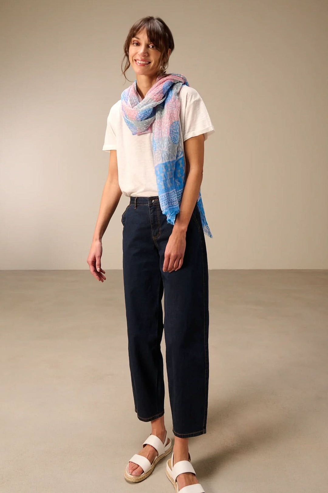 Foulard léger à imprimé