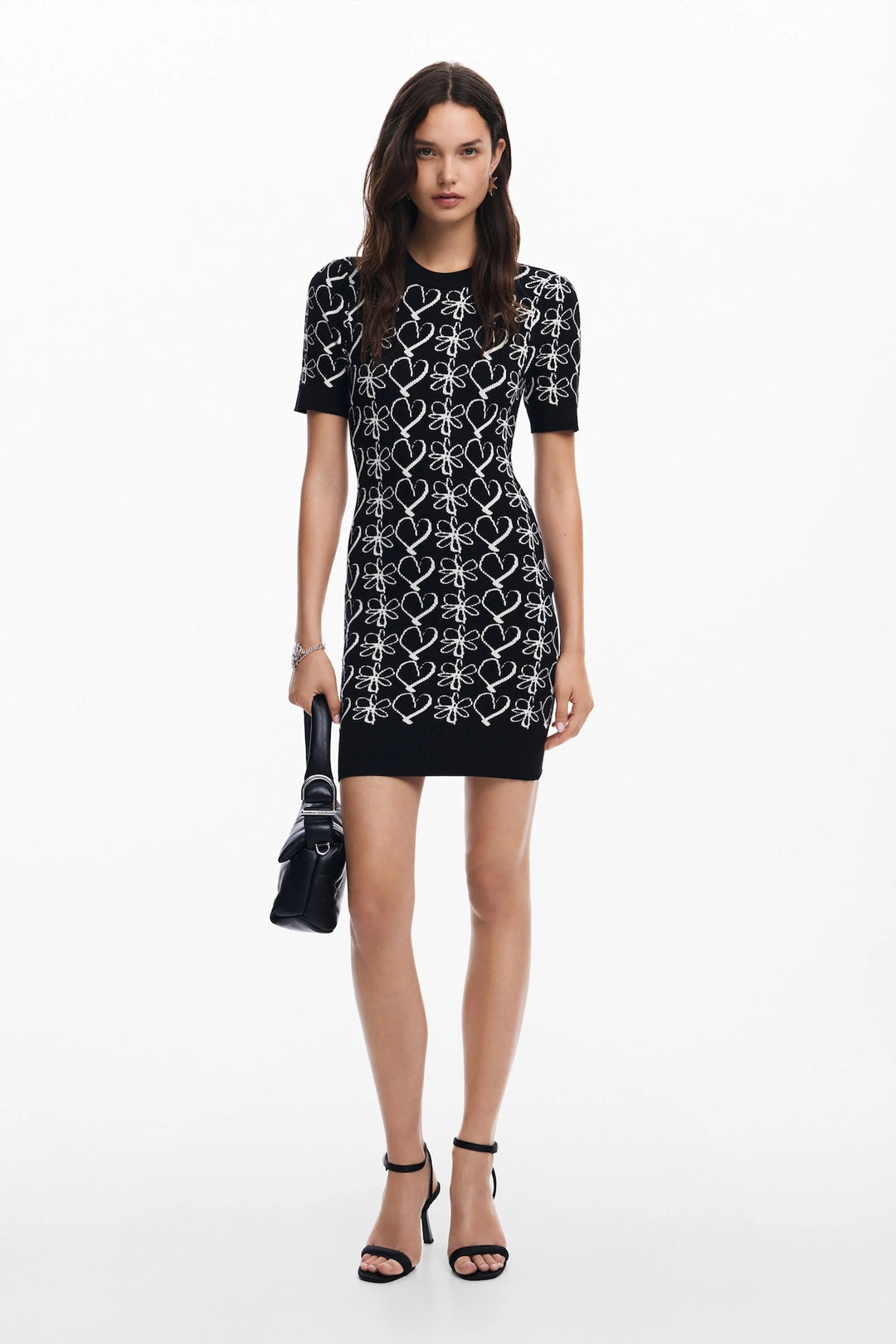 Short printed dress