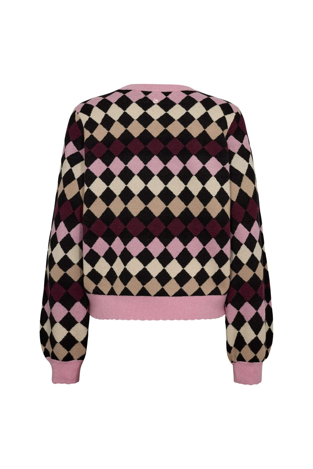 Tricot à motif losanges pour femme Numph