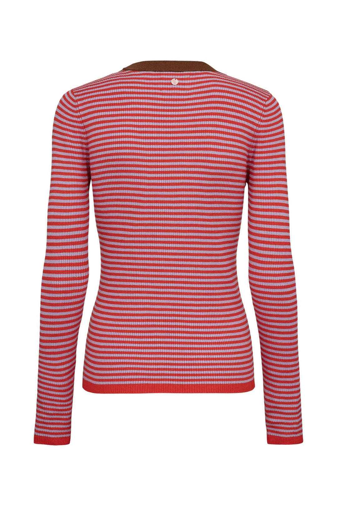 Tricot rayé à manches longues pour femme Numph