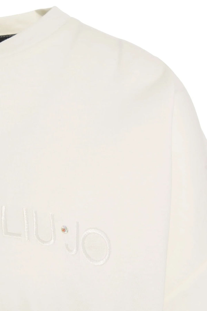 T-shirt oversize avec logo brodé