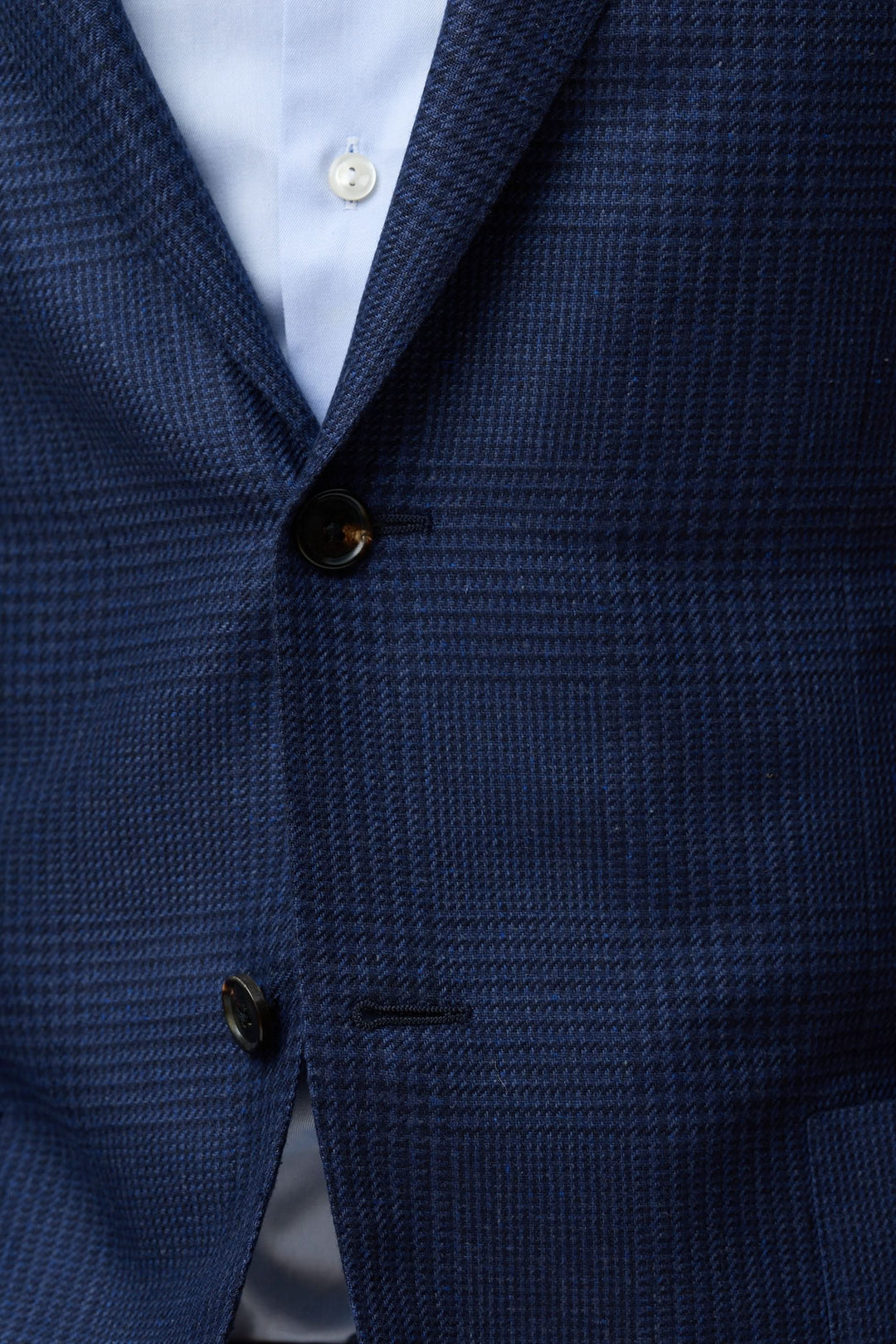 Veston structuré à motif subtil