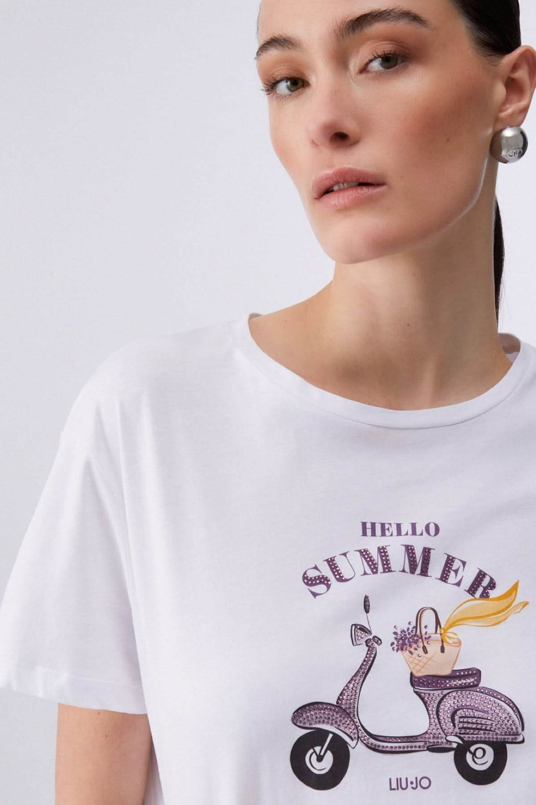 T-shirt à manches courtes avec imprimé graphique