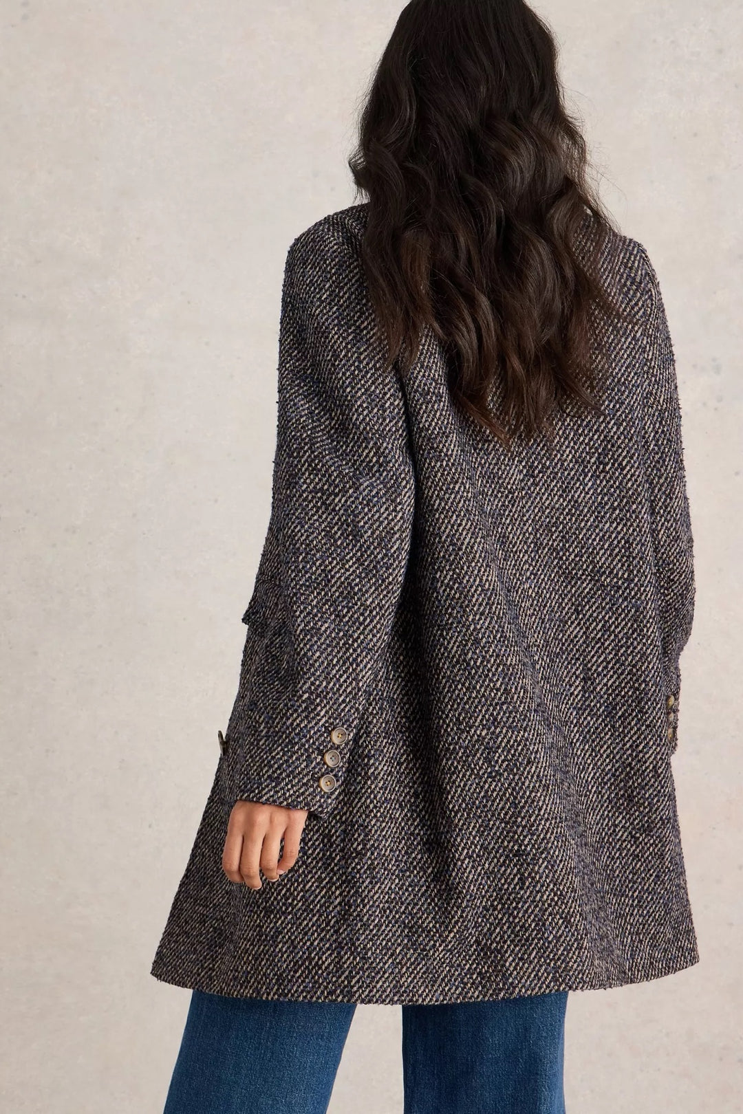 Manteau en tweed Karla