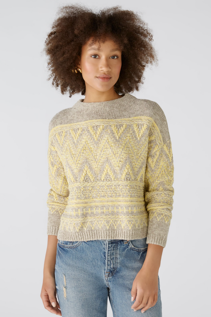 Cotton blend knit