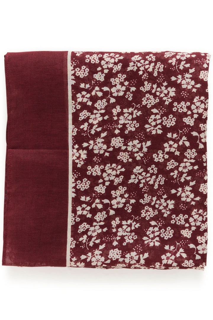 Foulard à motif fleuri Loui