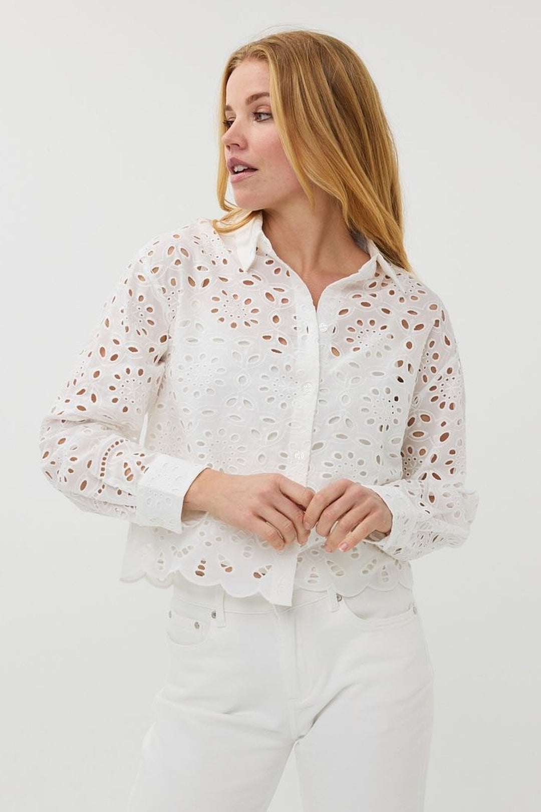 Blouse en broderie