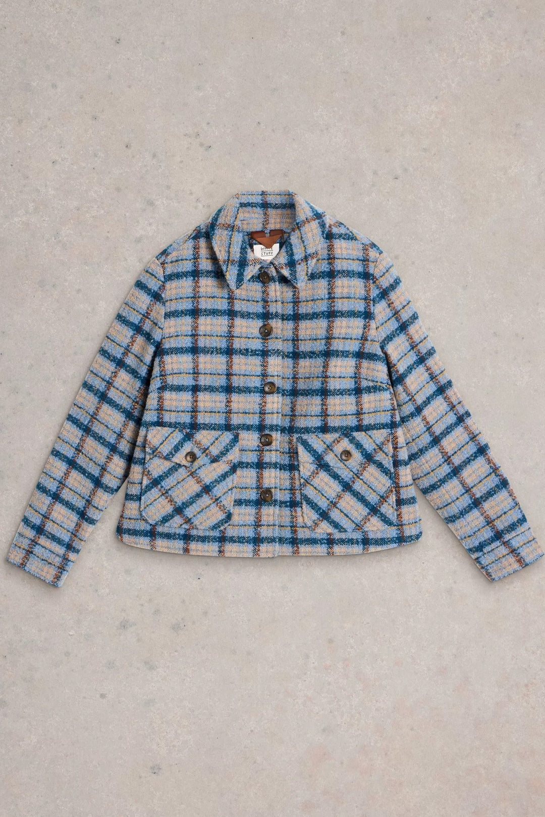 Amelia Plaid Jacket