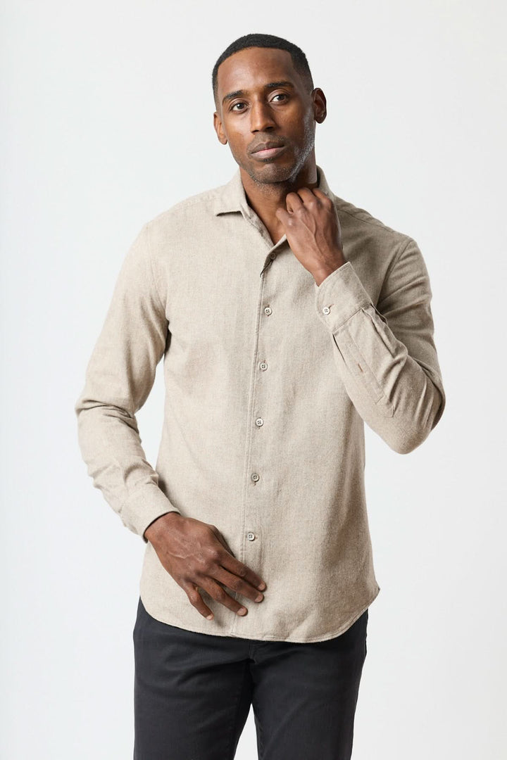 Chemise en flanelle de coton