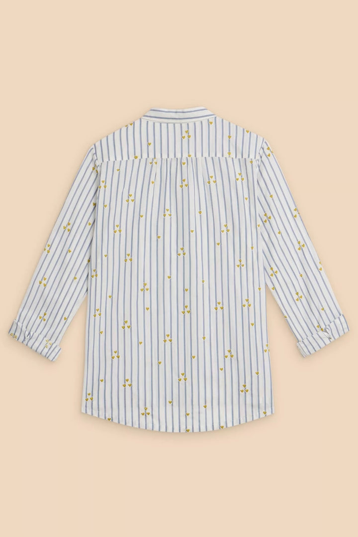 Shirt with embroidered heart Sophie