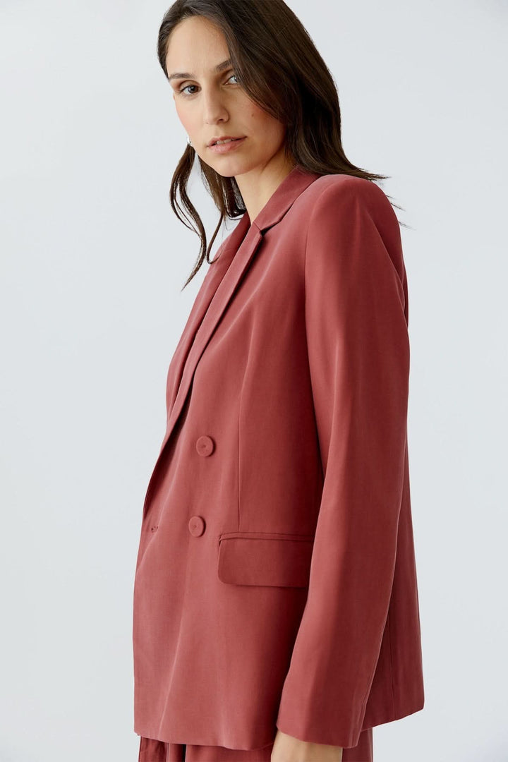 Veste blazer structurée croisée