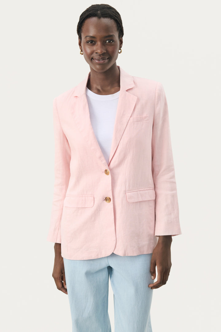 Nyan lined linen jacket