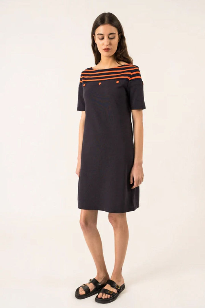 Balancine carded cotton dress