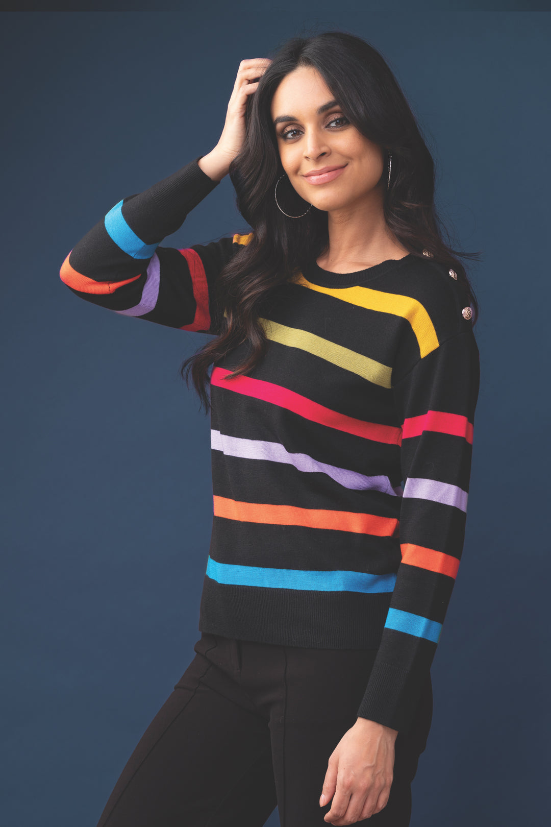 Striped sweater