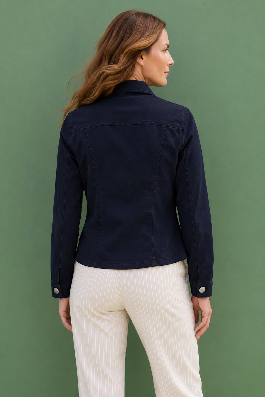 Veste Aretha courte boutonnée pour femme kennys