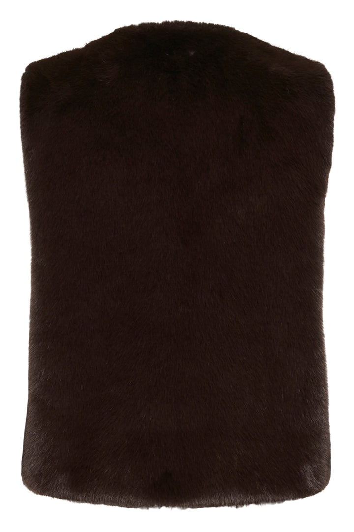 Veste sans manches en fausse fourrure Zabelle pour femme Inwear