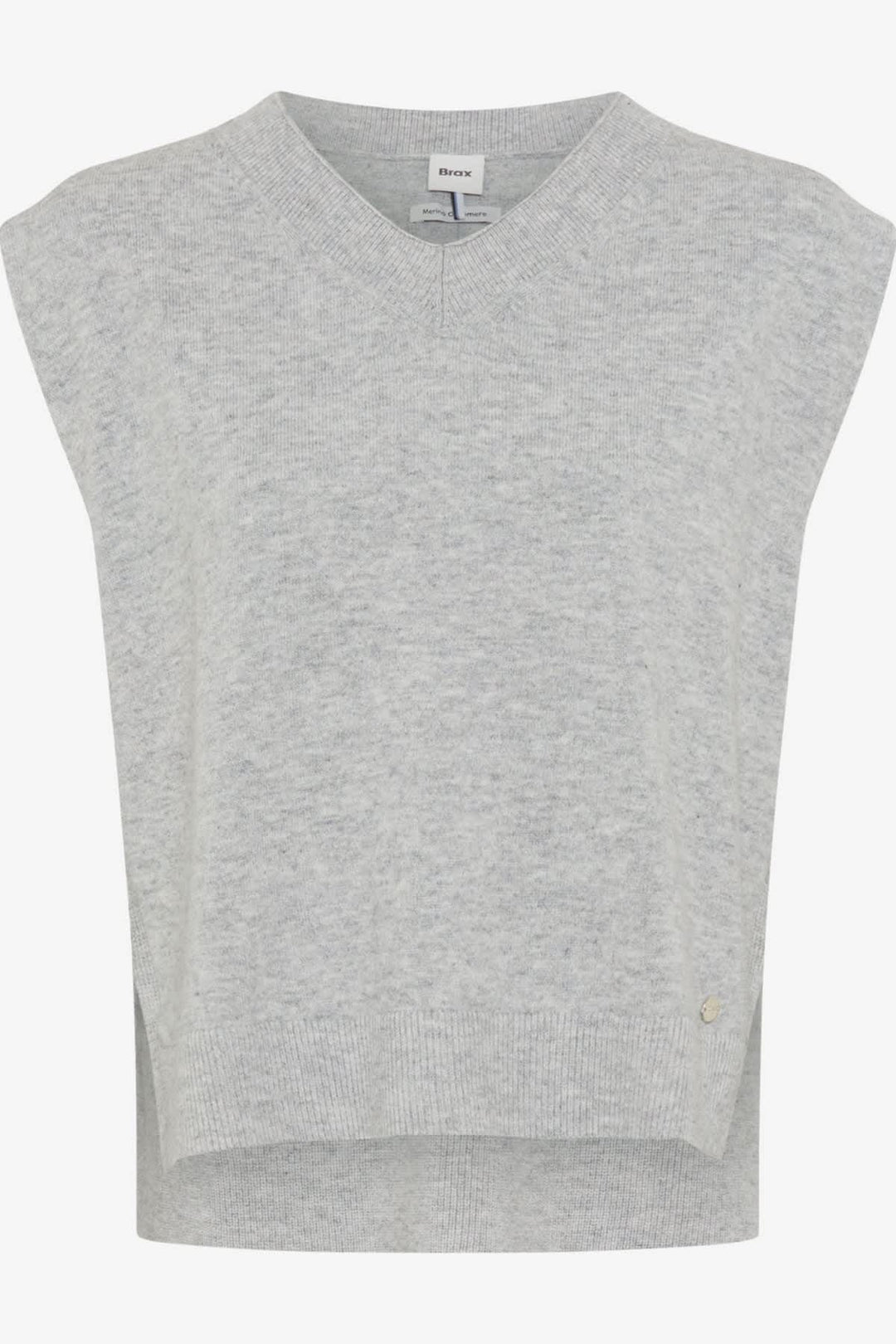 Veste sans manches en laine mérinos et cachemire pour femme Brax