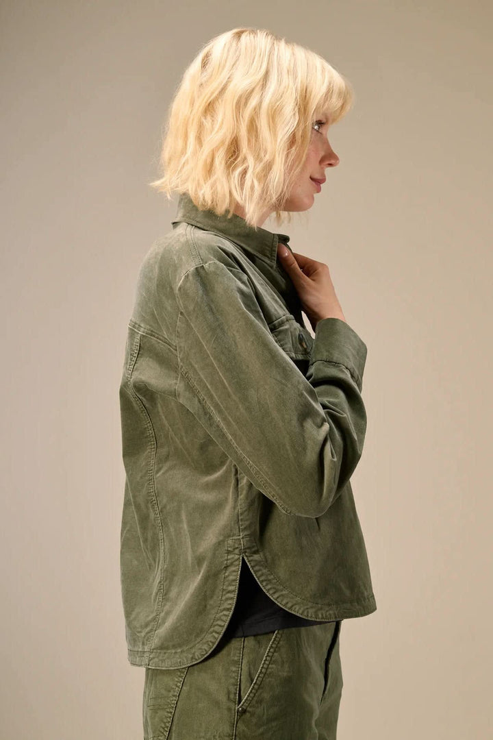 Veste style surchemise à poches pour femme Nile