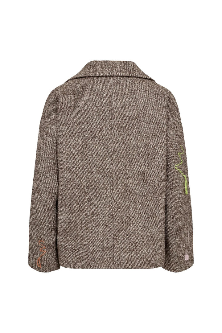 Veston à broderies florales pour femme Numph
