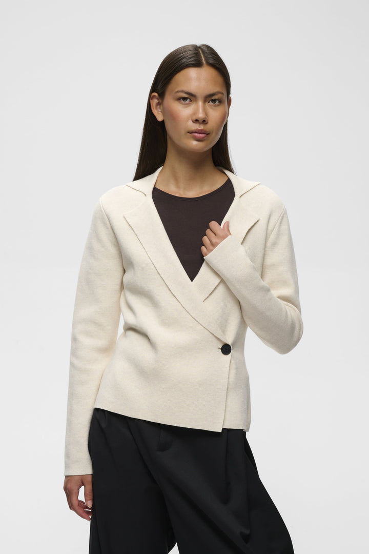 Veston en tricot à fermeture asymétrique pour femme Inwear