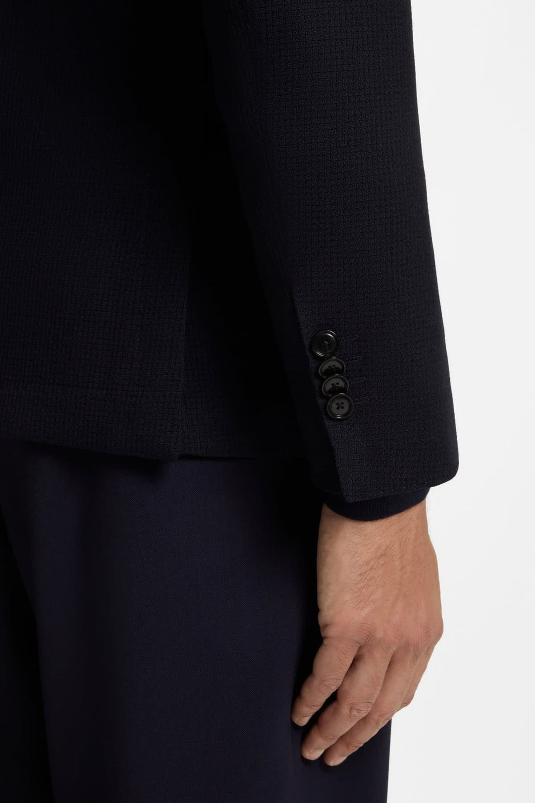 Veston texturé à coupe ajustée pour homme Hugo Boss
