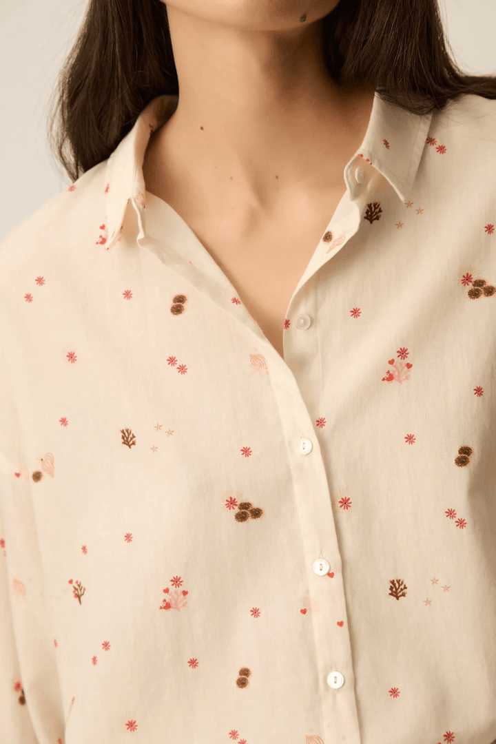 Sparky Long-Sleeve Flowy Shirt Fit, Loose Fit