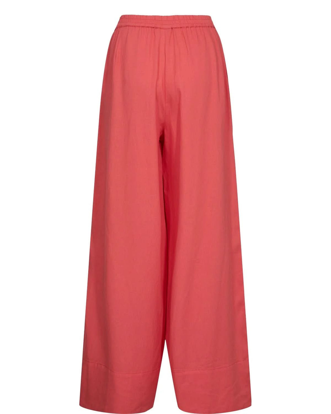 Pantalon large fluide en mélange de lin