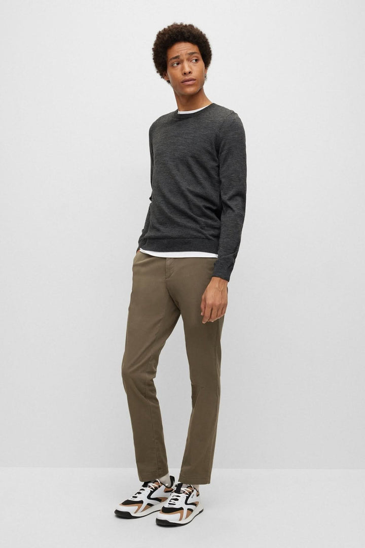 Leno virgin wool sweater