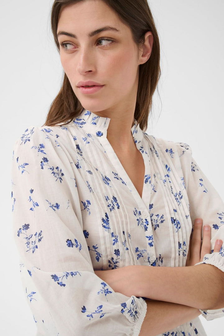 Blouse fluide imprimé floral Brith