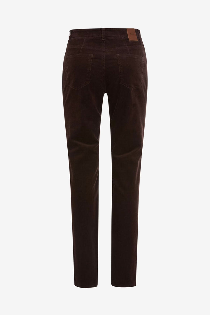 Pantalon Mary en velours côtelé à coupe droite