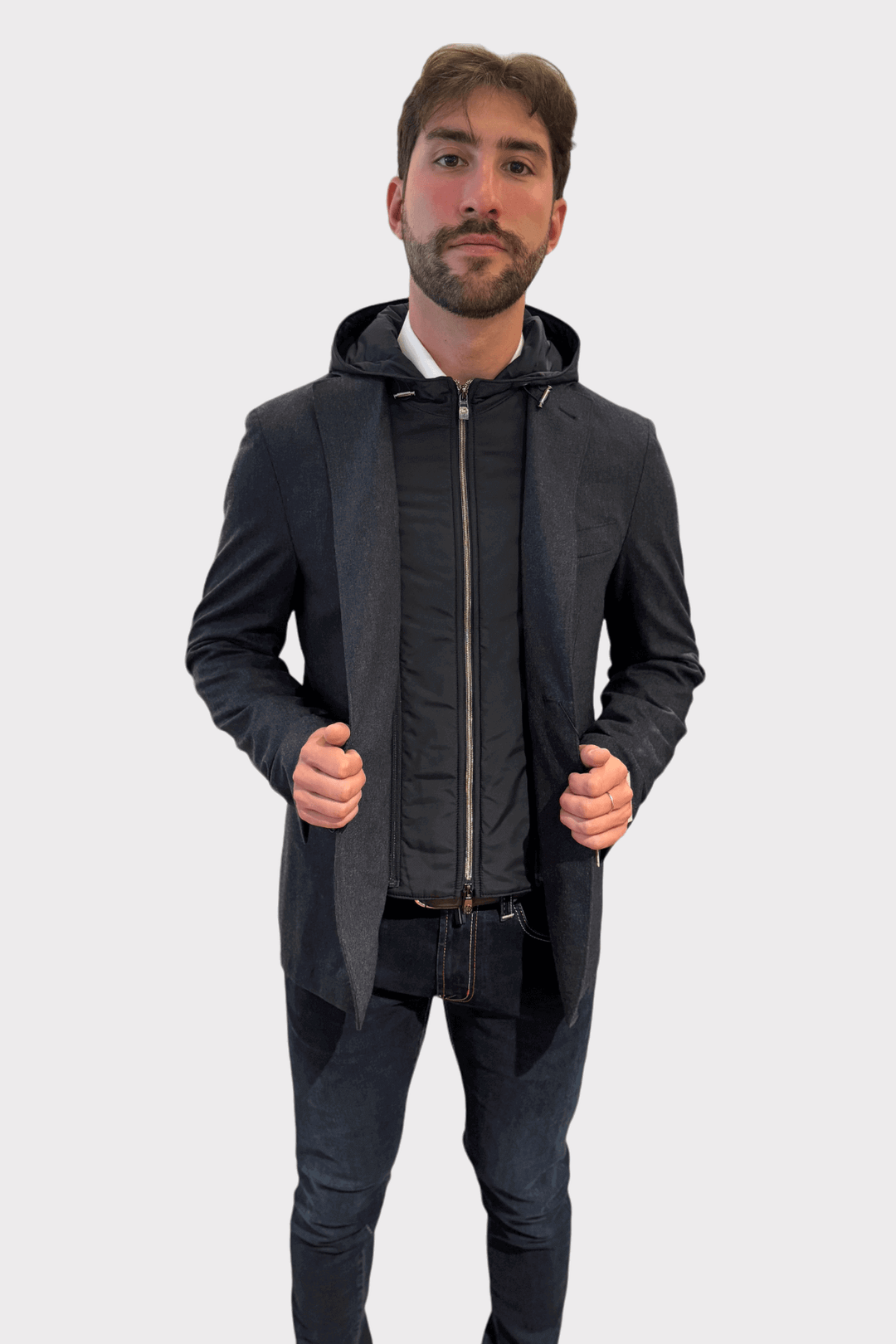 Veston laine-cachemire Techwool imperméable