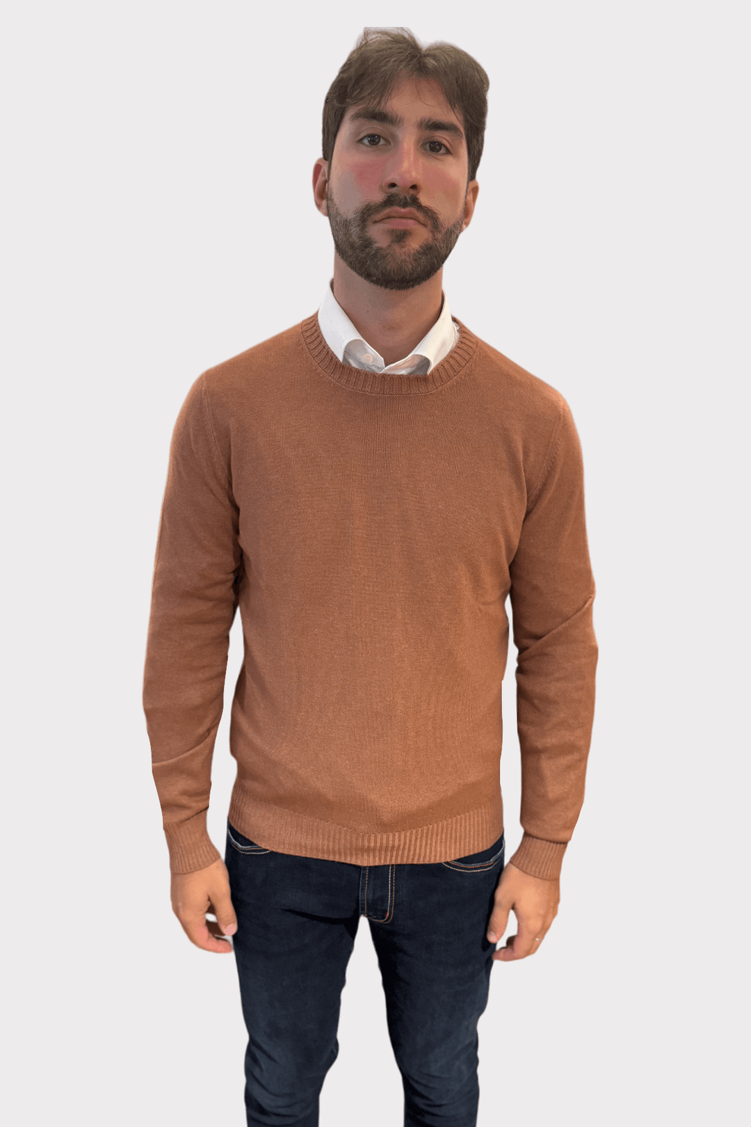 Wool and cashmere sweater