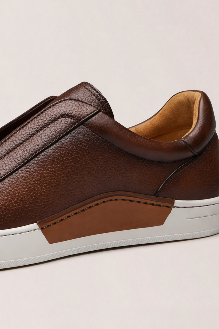 Espadrille gasol en cuir