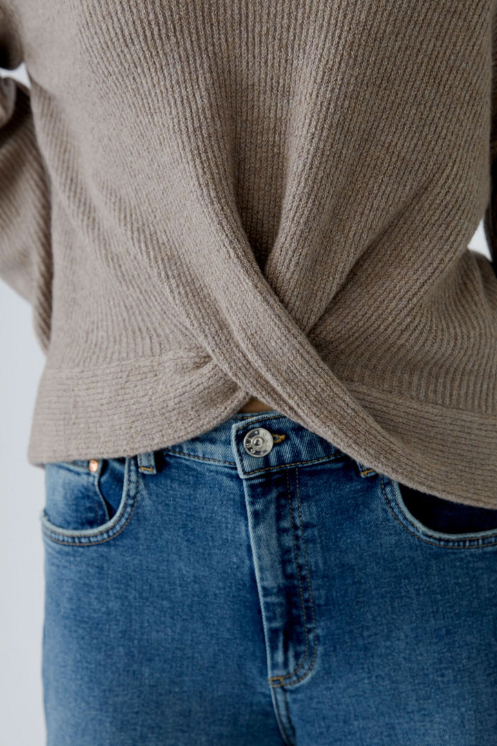 V-neck sweater